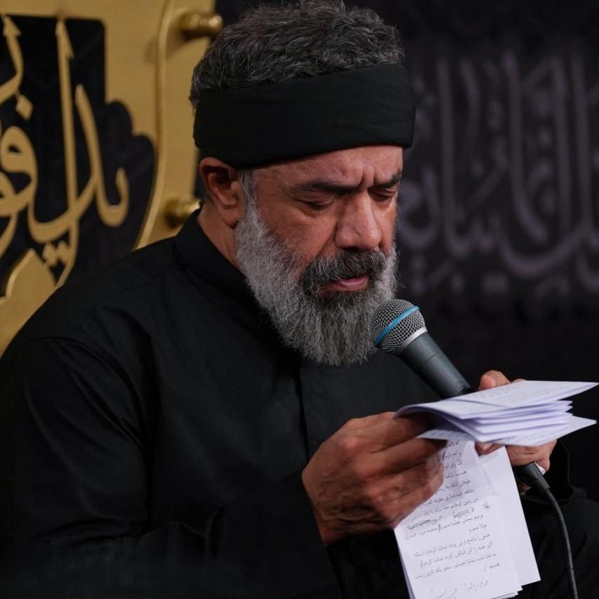 نوحه محمود کریمی ای ایران ای میهن خدایی صحن امام رضایی