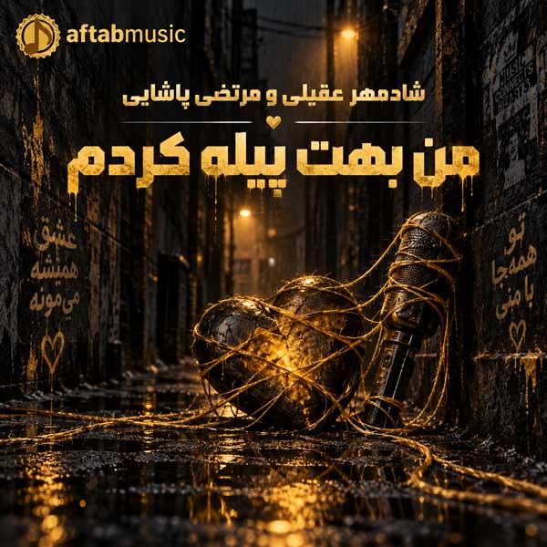 شادمهر عقیلی و مرتضی پاشایی من بهت پیله کردم