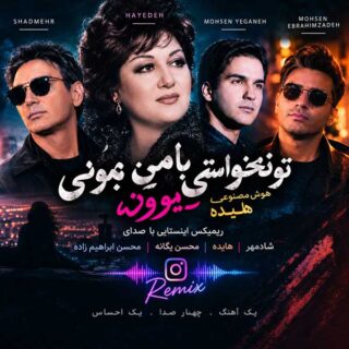 ریمیکس تو نخواستی با من بمونی دیوونه